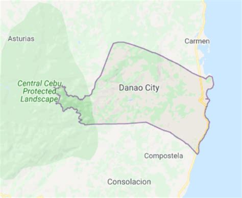 danao city map